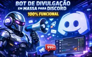 Bot De Divulgação Em Massa Para Discord 100% Funcional