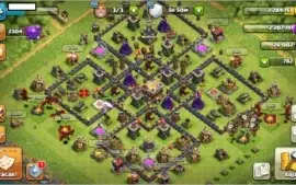 coringa cv11 aereas clash of clans