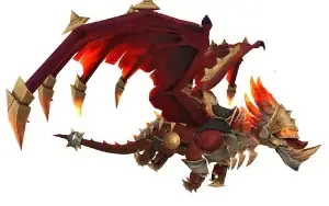 Personagem com montaria gladiador Season 1 Dragonflight
