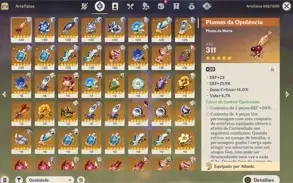 AR52 7x5* Personagens com constelação + Armas 5*