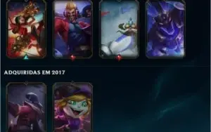 Conta league of legends ouro 4