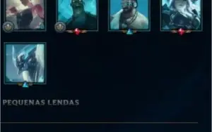 Conta league of legends ouro 4