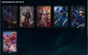 Conta league of legends ouro 4