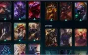 CONTA GOLD 3 - 91 SKINS - FALTA 9 CHAMP