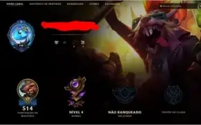 680 skins nunca jogado uma ranked