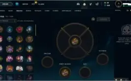 Conta de lol com varias skins e bom mmr prata
