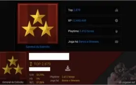 3 ESTRELAS - GENERAL DE EXÉRCITO - FULL CASH/GOLD/TÍTULOS