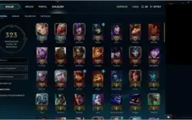 Conta LOL (All champs e muitas coisas)