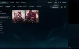 Conta LOL (All champs e muitas coisas)