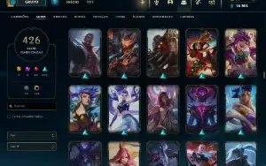 Conta Rara, Todos Os Campeoes, 427 Skins
