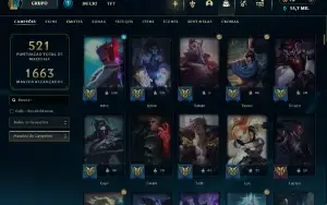 Conta Rara, Todos Os Campeoes, 427 Skins