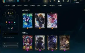 Conta Rara, Todos Os Campeoes, 427 Skins
