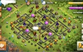 CONTA CLASH OF CLANS CV9 FULL