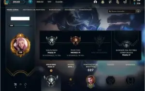 Conta prata 4 com TODOS os champs e 137 skins