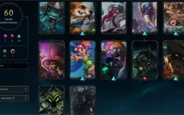 Conta LOL C/ várias skins, Campeões & Um pouco de RP.