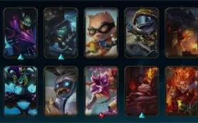 Conta LOL C/ várias skins, Campeões & Um pouco de RP.