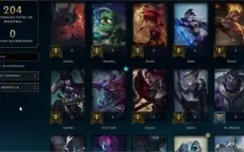 Conta LOL C/ várias skins, Campeões & Um pouco de RP.