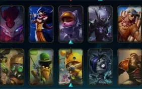 Conta LOL C/ várias skins, Campeões & Um pouco de RP.