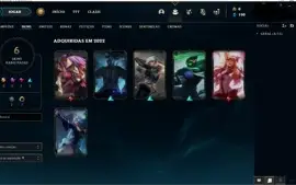 Conta com 2 skin léndaria