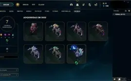 Conta com 2 skin léndaria