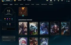 CONTA SMURF PRA SAIR LOGO