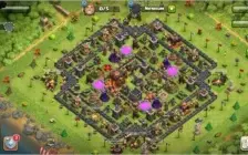 Clash of clans cv10 barato