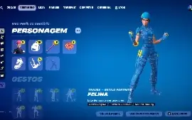 Conta Fa, Wildcat, 124 Skins, Neymar,Lara Croft E Etc...