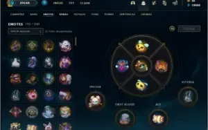 conta lol gold 469 skins