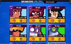 Brawl Stars 15k de troféus barato