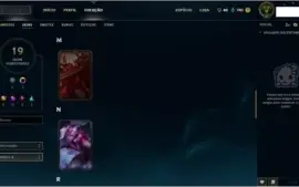 Conta league of legends Borda Ouro Honra 5 Level 41 63 champ