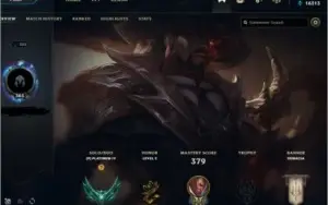 CONTA DE 2012 MMR DE MESTRE 116 SKINS MÍSTICA E LENDÁRIAS 11
