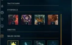 CONTA DE 2012 MMR DE MESTRE 116 SKINS MÍSTICA E LENDÁRIAS 11