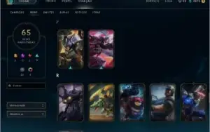 vendo conta de lol ouro 2
