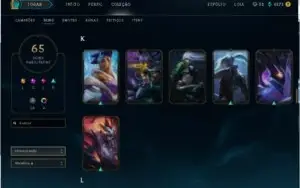 vendo conta de lol ouro 2