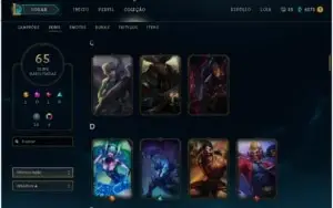 vendo conta de lol ouro 2