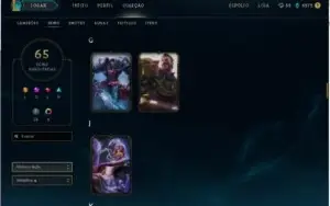 vendo conta de lol ouro 2