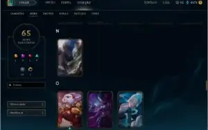vendo conta de lol ouro 2
