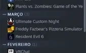 Conta Steam com mais de 400 Reais em Jogos