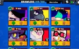 Vendo Conta Brawl Stars - full - 33k - level 181