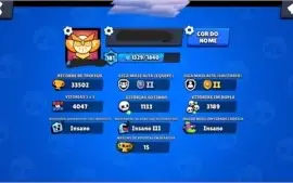 Vendo Conta Brawl Stars - full - 33k - level 181