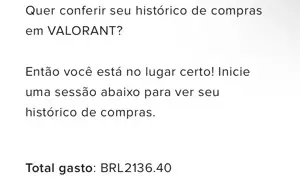 CONTA VALORANT(Beta) ascendente + LOL (4,9k gasto total)