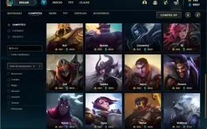 Conta Diamante 4 com 140 Champs e 133 Skins + 2 Prestigios