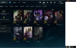Conta lol unranked nível 30