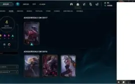 Conta lol unranked nível 30