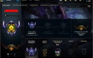 Conta Diamante 4 ótimo MMR e barata