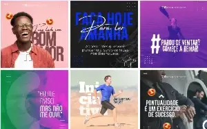 Pack Artes Canva Coach 59 Temas Editáveis Vol. 1