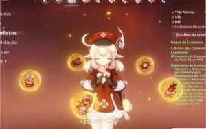 MELHOR CONTA 5* - DILUC, VENTI, KLEE, QIQI + TUMOLO DO LOBO