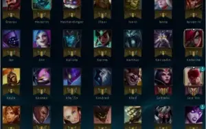 Vendo conta lvl 30, 102 campões, 65 skins
