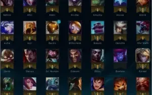 Vendo conta lvl 30, 102 campões, 65 skins