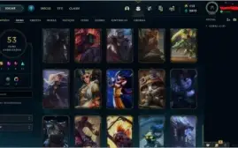 CONTA LOL 50+ SKINS PLATINA 1